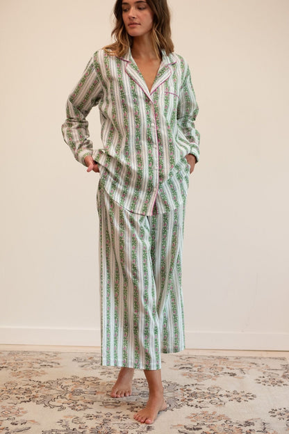 Iris Top in Sweet Pea Stripe