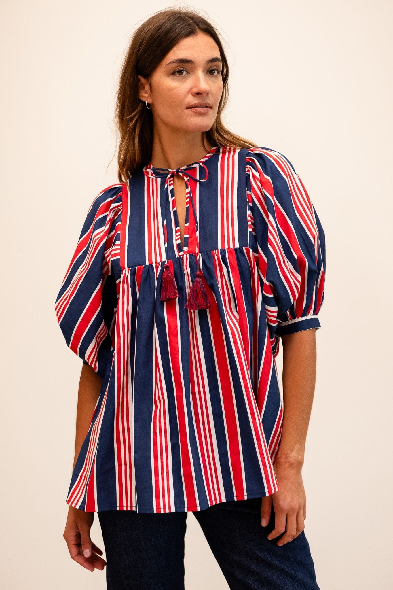 Thalia Top in Sailing Stripe