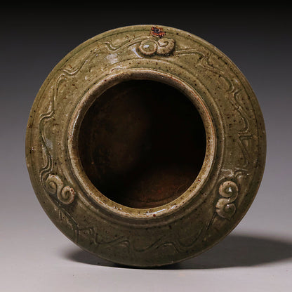 Ming Dynasty, Green Glazed Incense Burner