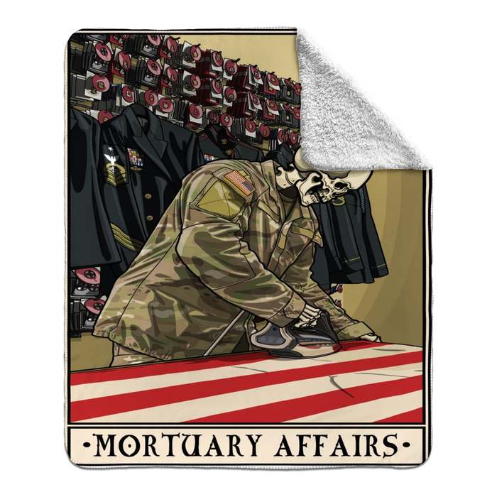 Mortuary Affairs Fleece Blanket