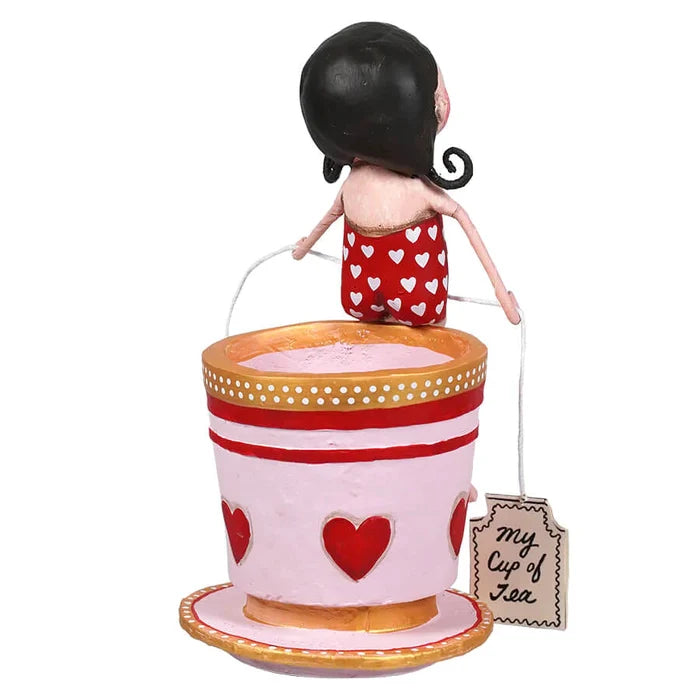 My Cup of Tea Figurine by Lori Mitchell