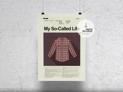 My So-Called Life | DIGITAL ARTWORK DOWNLOAD