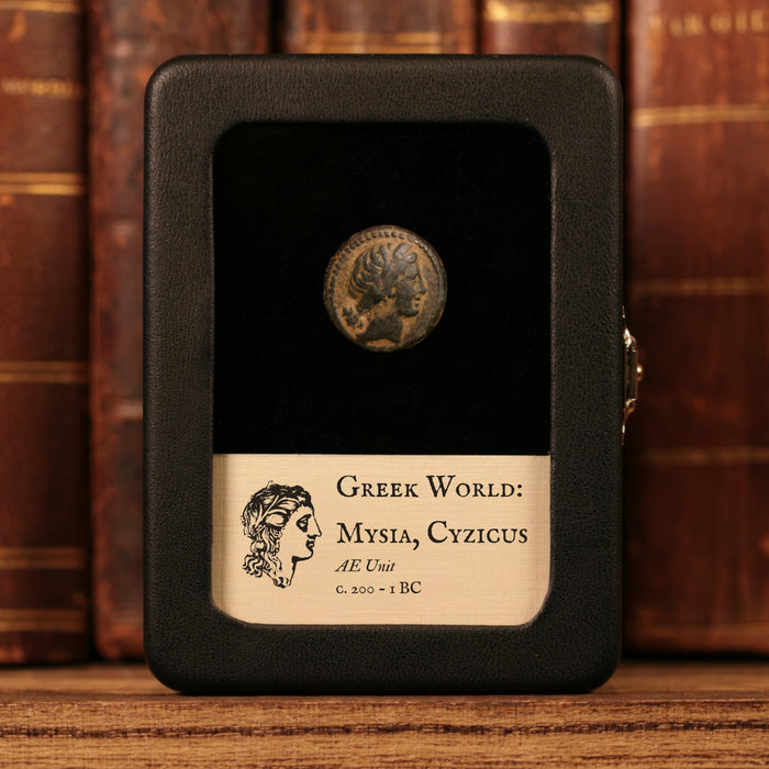 Mysia, City of Cyzicus, AE Unit, Persephone (Queen of the Underworld) - c. 200 to 1 BCE - Greek World