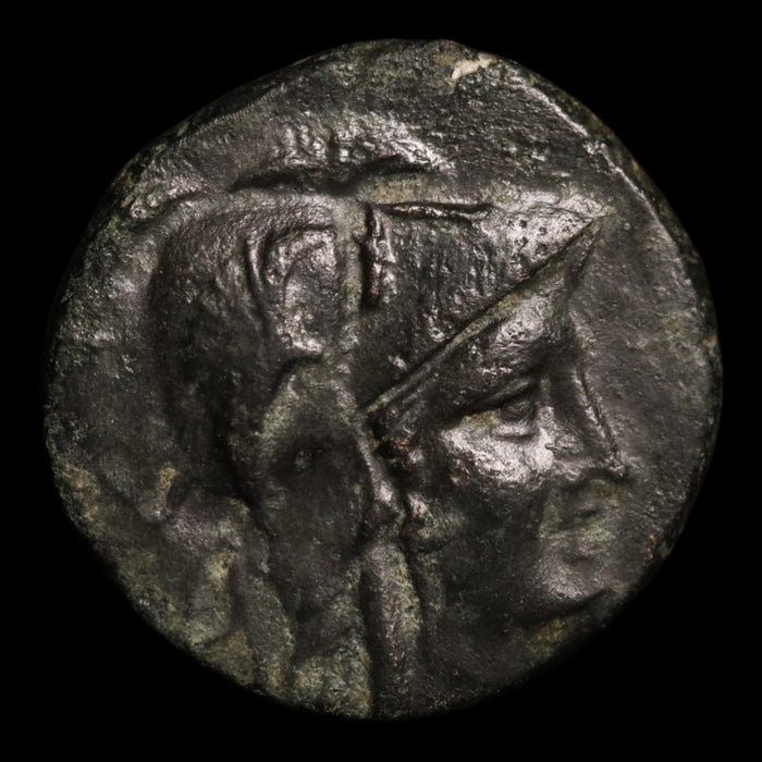 Mysia, City of Pergamon, AE Unit, Athena & Trophy - 200 to 20 BCE - Greek World