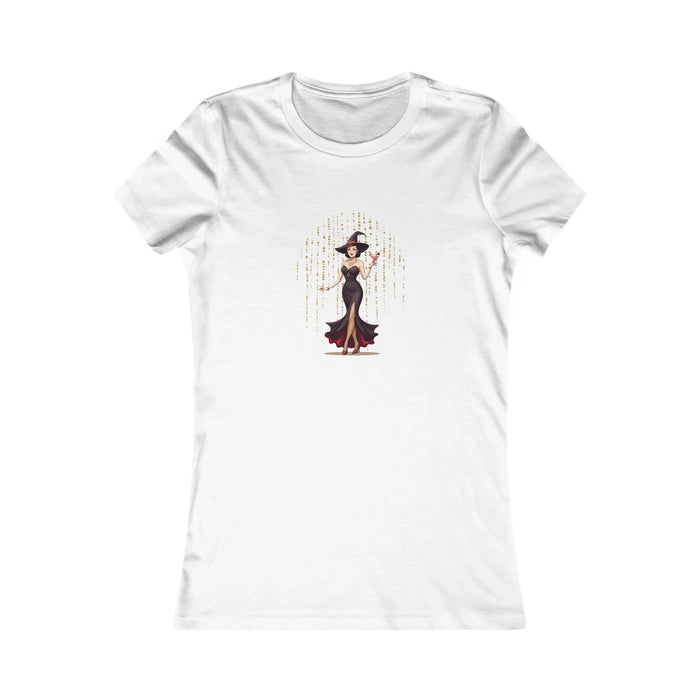 Mystic Empress: Bewitching Pinup Halloween Tee