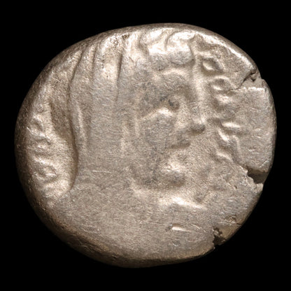 Nabatea (Petra), King Malichus II, AR Drachm - 30 to 70 CE - Greek World