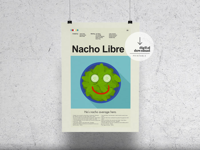 Nacho Libre | DIGITAL ARTWORK DOWNLOAD
