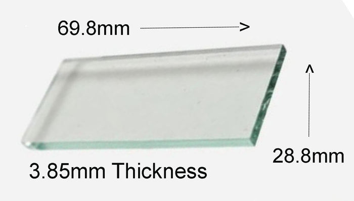 New Clear Leica Glass Anti-Roll Plate with Anti-Glare Coating 69.8mm GLASS ONLY