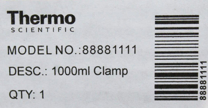 New 1000mL Shaker Clamp with Lock Down Screw