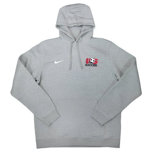 Nike United States Retro 94' Badge Logo Club Fleece Hoodie (Grey) | SoccerWearhouse