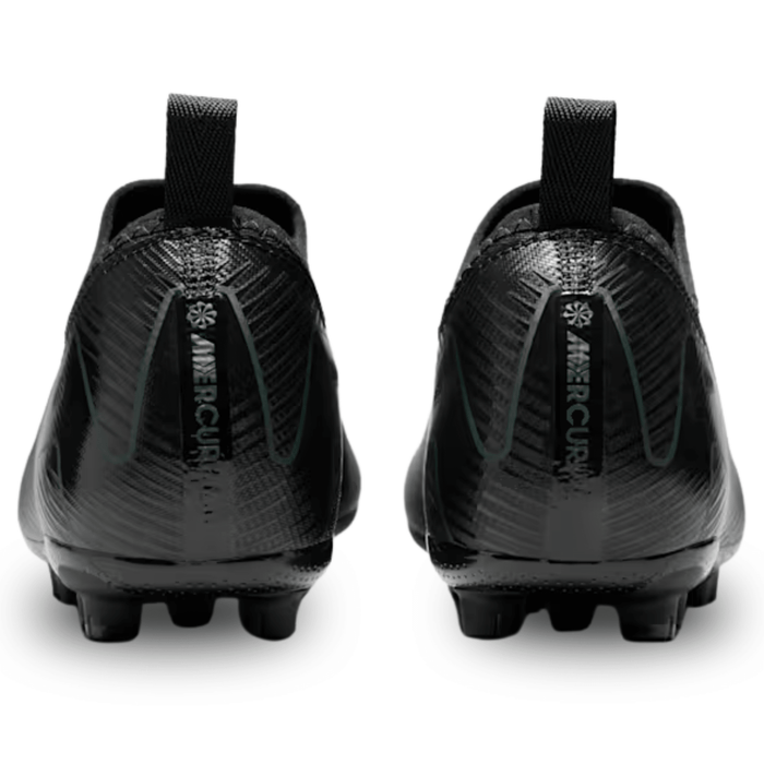 Nike Youth Jr. Zoom Vapor 16 Academy FG Soccer Cleats (Black/Deep Jungle) | SoccerWearhouse