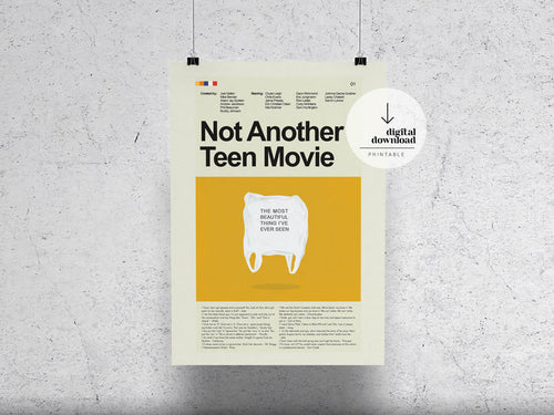 Not Another Teen Movie | DIGITAL ARTWORK DOWNLOAD