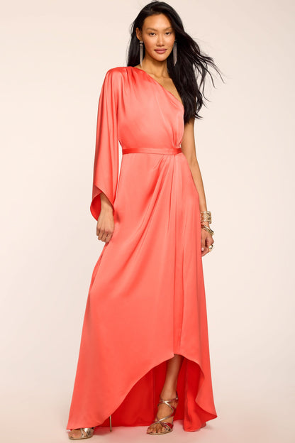 Opal One-Shoulder Gown