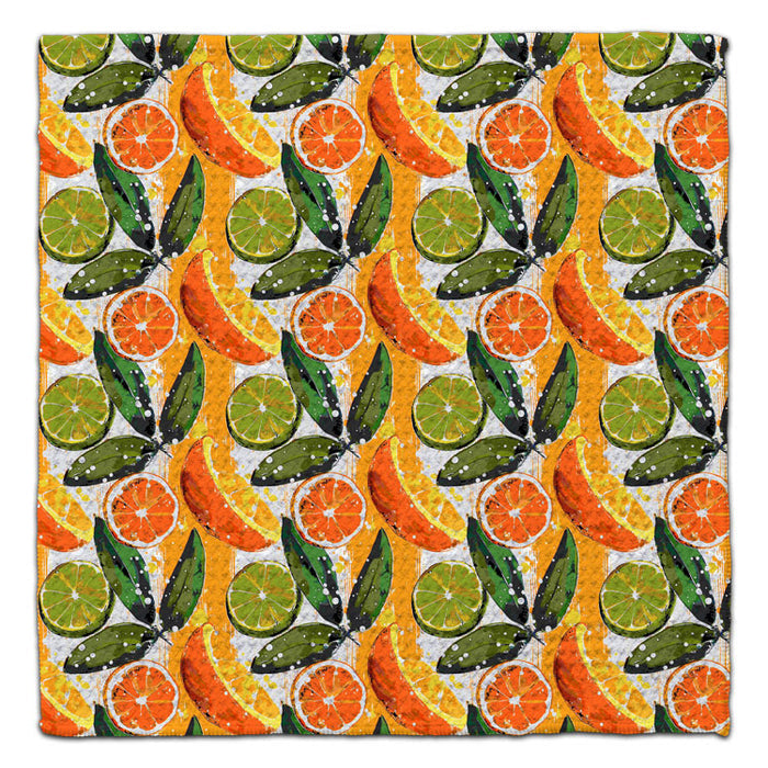 Orange Lime Eco-Friendly Washcloth - CJ Bella Co.