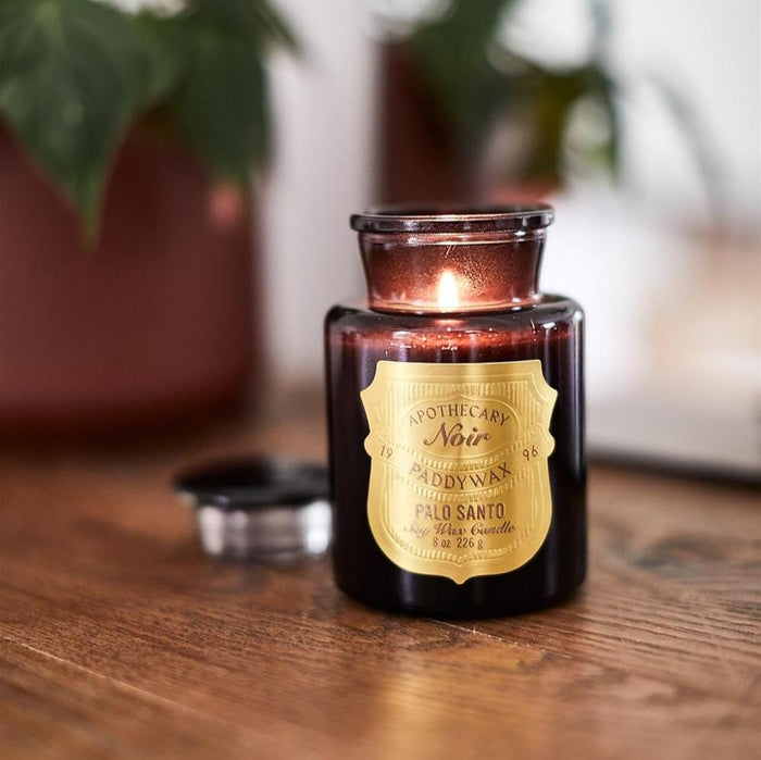 Paddywax Apothecary Noir Scented Jar Candle Collection