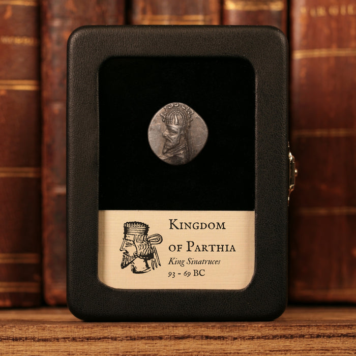 Parthian Empire, King Sinatruces, AR Drachm - 93 to 69 BCE - Ancient Persia