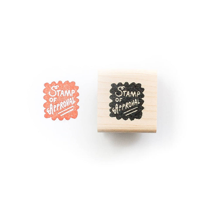 Peppercorn Paper - Stamp of Approval Rubber Stamp