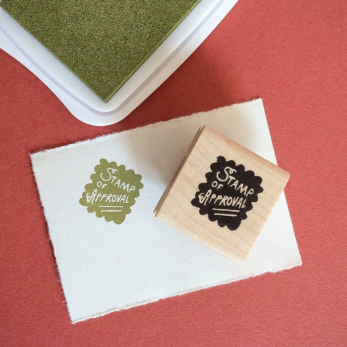Peppercorn Paper - Stamp of Approval Rubber Stamp