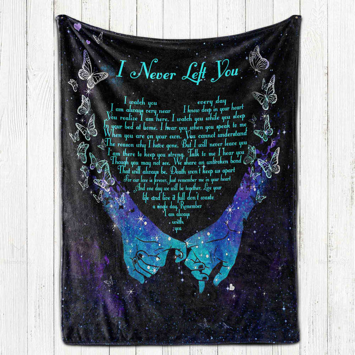personalized memorial throw blankets