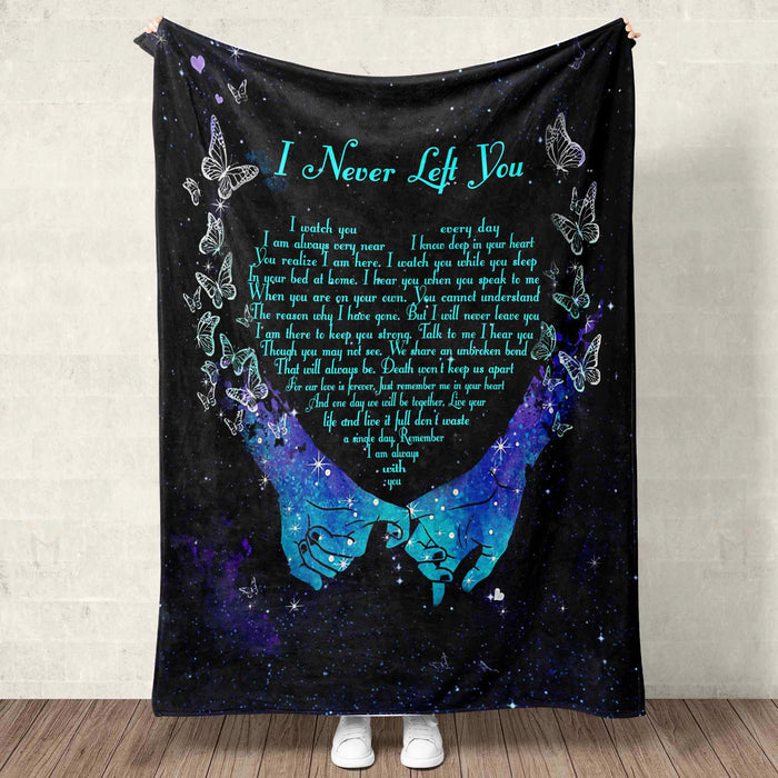 personalized memorial throw blankets