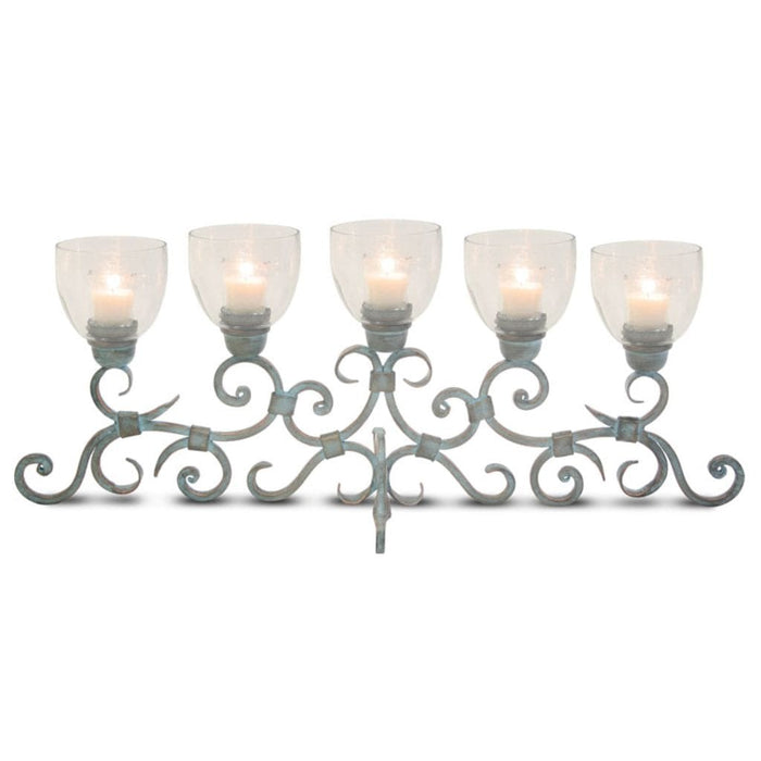 Pilgrim - 33" Weathered Patina Ellington Candelabra
