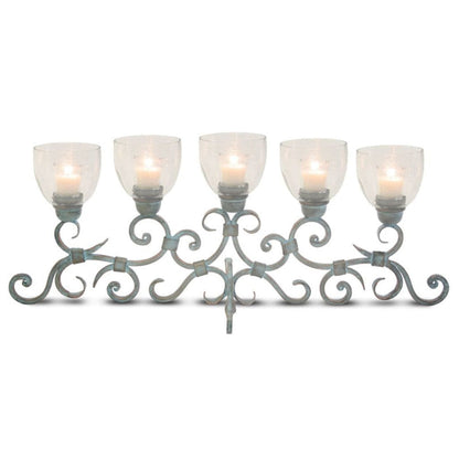 Pilgrim - 33" Weathered Patina Ellington Candelabra