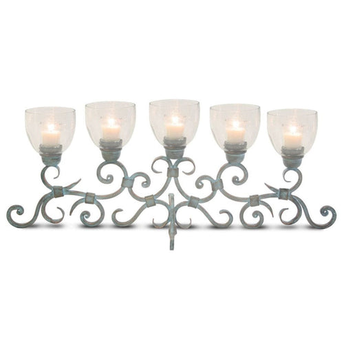 Pilgrim - 33" Weathered Patina Ellington Candelabra
