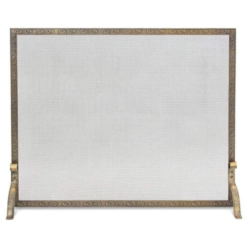 Pilgrim - 39" Bay Branch Embossed Single Panel Screen