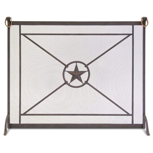 Pilgrim - 40" Distressed Bronze Western Star Single Panel