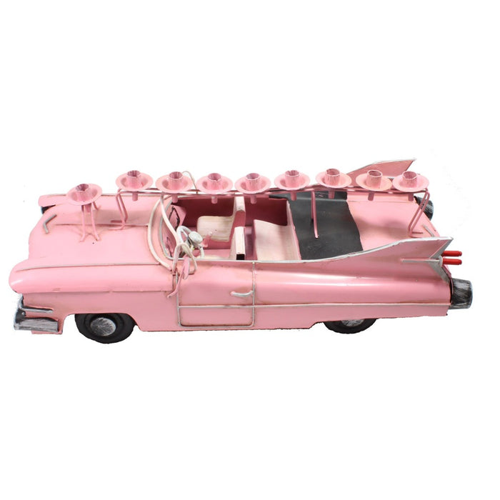 Pink Cadillac Menorah - Candlestock.com