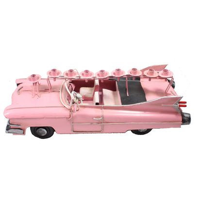 Pink Cadillac Menorah - Candlestock.com