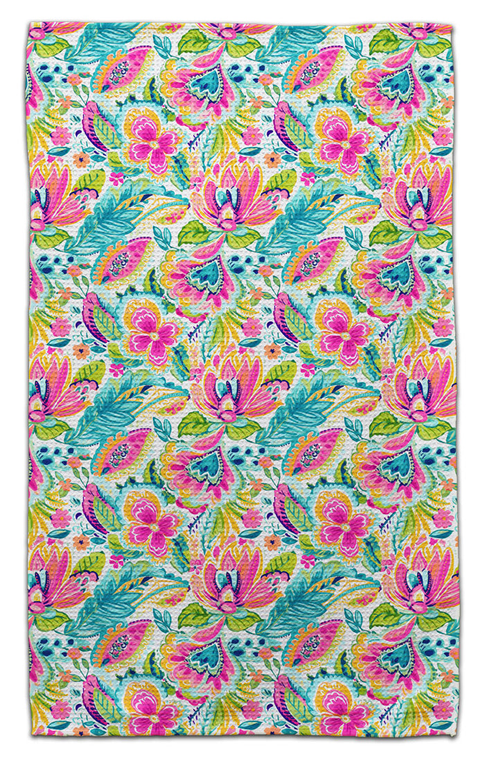 Pink Lotus Eco-Friendly Towel - CJ Bella Co.