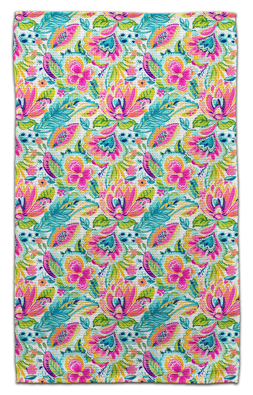 Pink Lotus Eco-Friendly Towel - CJ Bella Co.
