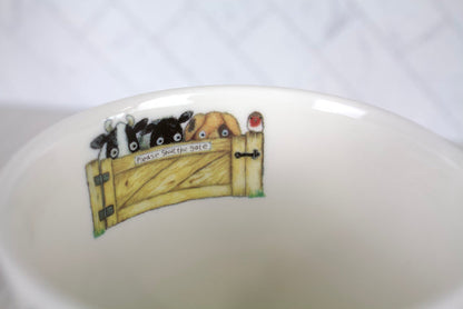 Please Shut the Garden Gate Tea Cup / Mug