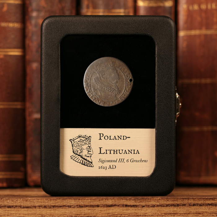 Poland, King Sigismund III, Silver 6 Groschens - 1623 CE - Polish-Lithuania