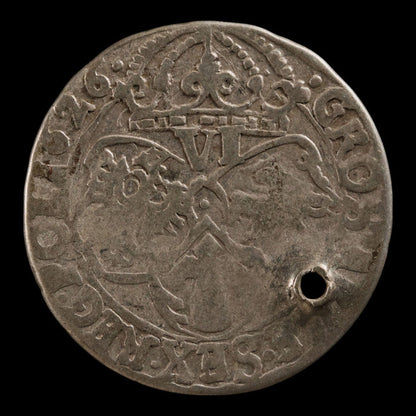 Poland, King Sigismund III, Silver 6 Groschens - 1626 CE - Polish-Lithuania