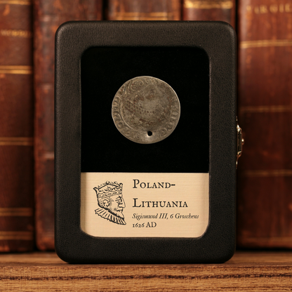 Poland, King Sigismund III, Silver 6 Groschens - 1626 CE - Polish-Lithuania