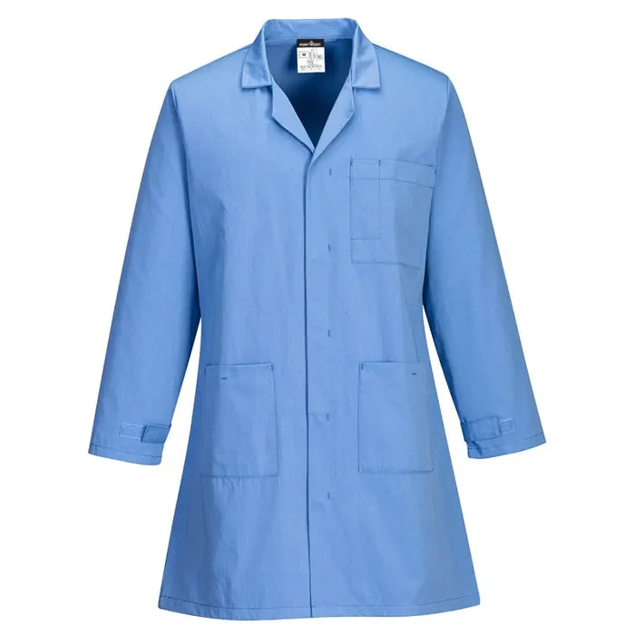 Portwest anti static esd lab/warehouse coat - as10