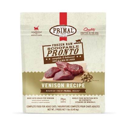 Primal Pronto 1lb Raw Frozen Cat Food