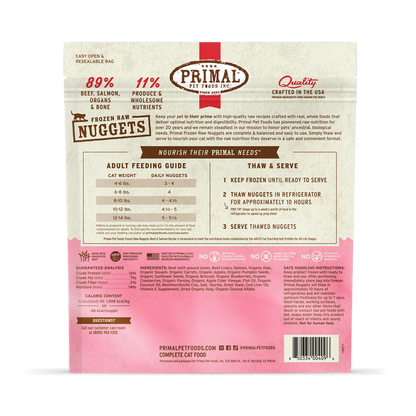 Primal Raw Frozen Cat Food