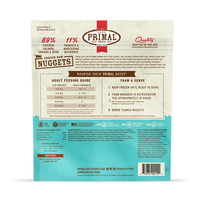 Primal Raw Frozen Cat Food