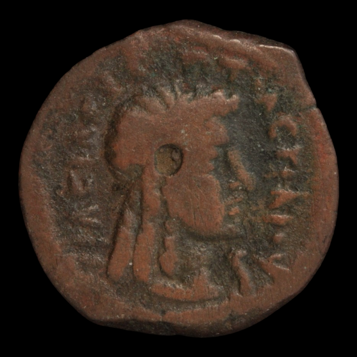 Ptolemaic Egypt, Ptolemy V, Bronze Hemiobol - 204 – 180 BCE - Egypt