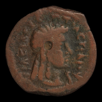 Ptolemaic Egypt, Ptolemy V, Bronze Hemiobol - 204 – 180 BCE - Egypt