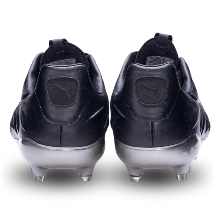 Puma King Platinum 21 FG/AG (Black/Black) | SoccerWearhouse