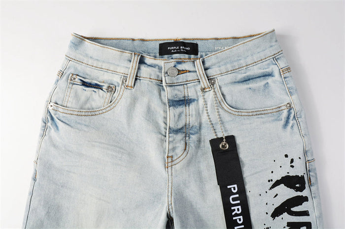 PURPLE  Fashion Jeans 5048