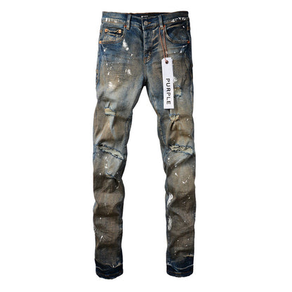 PURPLE  Fashion Jeans 9012