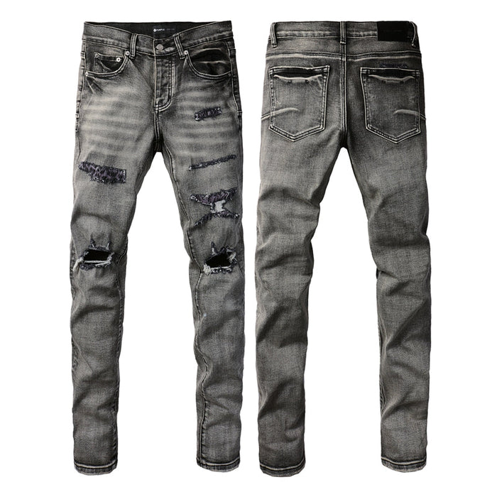 PURPLE  Fashion Jeans 9068