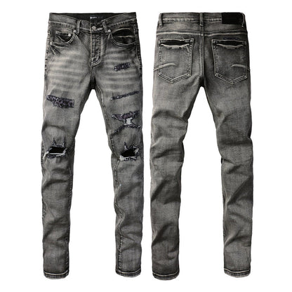 PURPLE  Fashion Jeans 9068