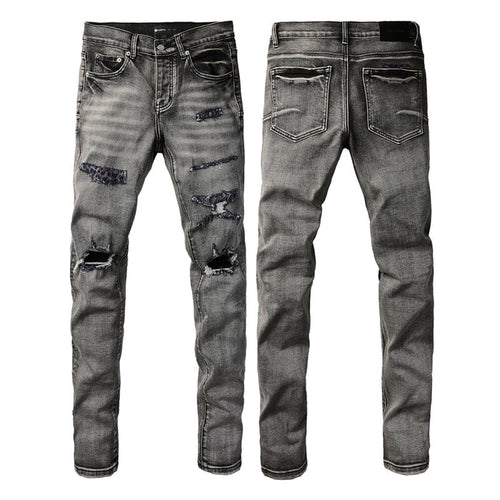 PURPLE  Fashion Jeans 9068
