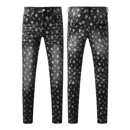 PURPLE  Fashion Jeans 9112